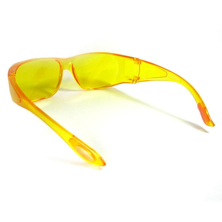Night Vision Polarized Fishing Safety Glasses Sunglasses Night Driving Anti-Glare Driver Glasses for UV400 Eye Protection,c Reduce Risk 